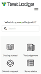 Mobile Screenshot of help.testlodge.com